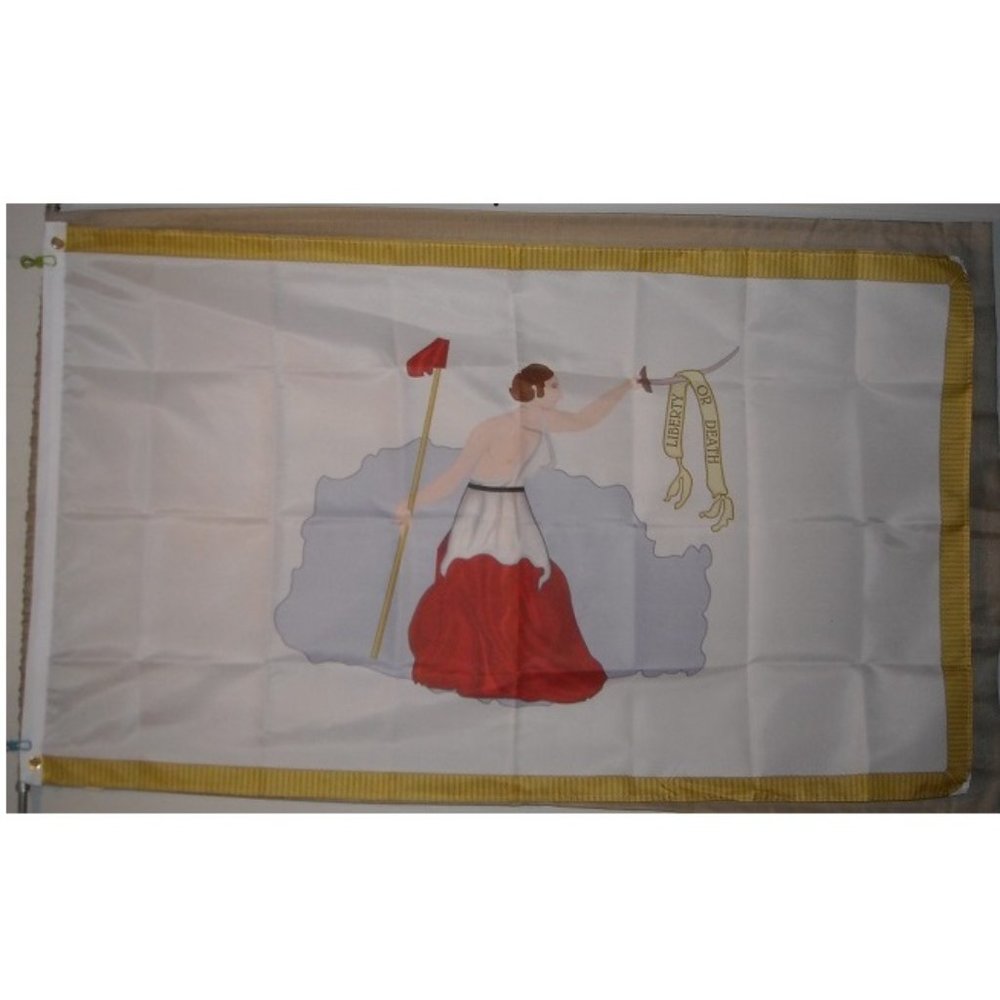 San Jacinto Liberty Texas Revolution 3' x 5' White Flag Banner Mexico Lone Star
